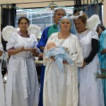 Festa natalina da melhor idade no Estancia