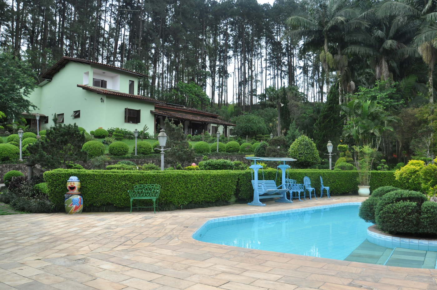 Vista do clube