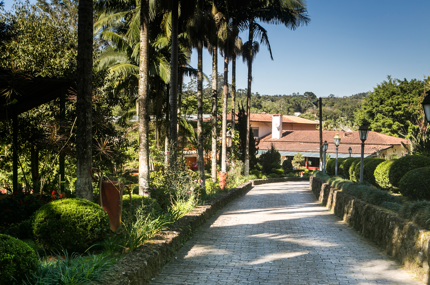 Panorâmica da estrutura