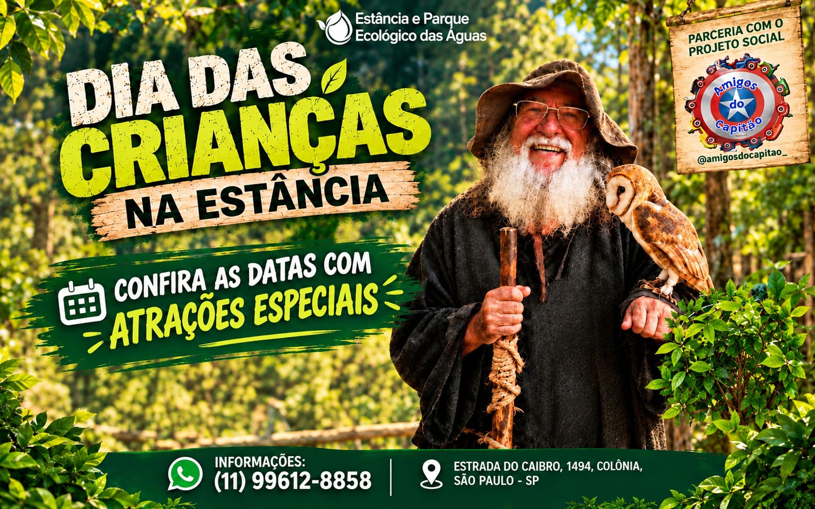 Programação especial mês das crianças.
